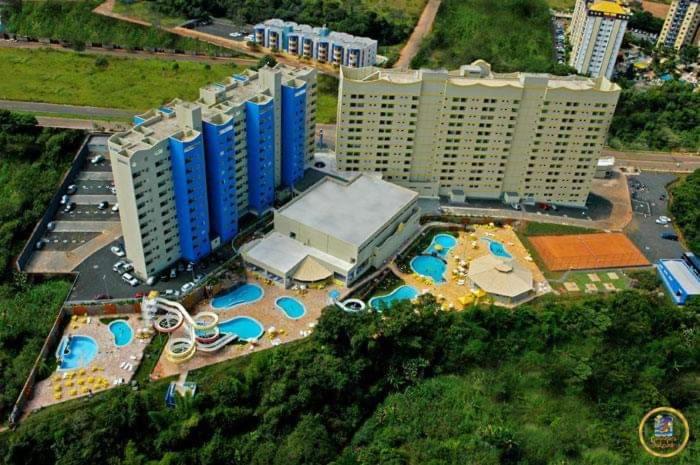 Hotel Golden Dolphin Resort - Flat No Decimo Andar Quarto Com Varanda Калдас-Новас Экстерьер фото