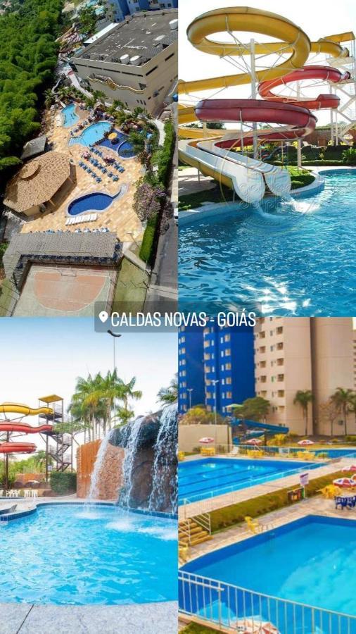 Hotel Golden Dolphin Resort - Flat No Decimo Andar Quarto Com Varanda Калдас-Новас Экстерьер фото
